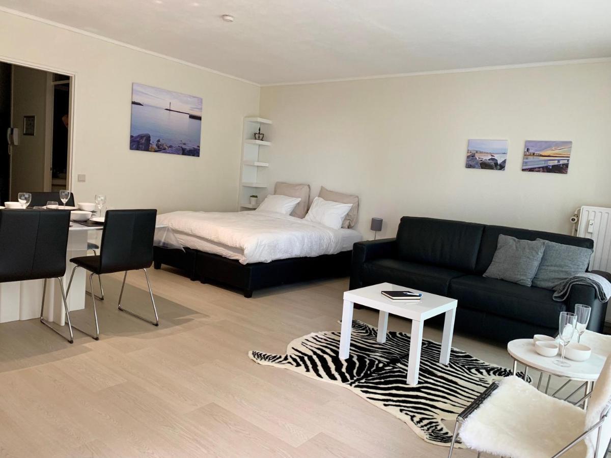 Studio De Strandsuite Ostenda Esterno foto